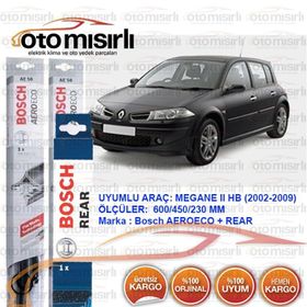 Bosch Aeroeco Renault Megane 2 Silecek Takımı
