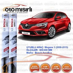 Bosch Aeroeco Renault Megane 3 2010-2014 Muz Silecek Takımı