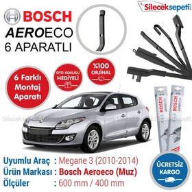 Bosch Aeroeco Renault Megane 3 2010-2014 Muz Silecek