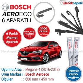 Bosch Aeroeco Renault Megane 4 2016-2018 Silecek