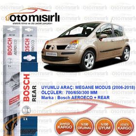 Bosch Aeroeco Renault Modus 2005-2009 Silecek Takımı