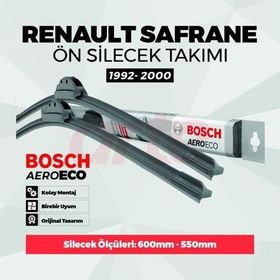 Bosch Aeroeco Renault Safrane 1992-2000 Ön Silecek Takımı