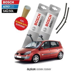Bosch Aeroeco Renault Scenic 2008 Silecek Takımı