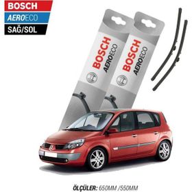 Bosch Aeroeco Renault Scenic 2009 Silecek Takımı