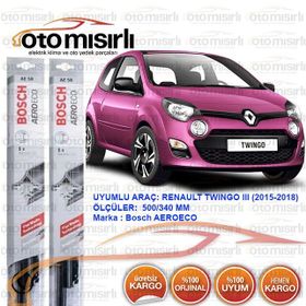 Bosch Aeroeco Renault Twingo 3 Ön Silecek Takımı