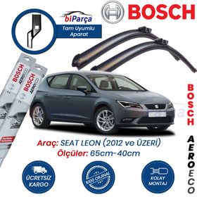 Bosch Aeroeco Seat Leon 2012 Silecek Takımı