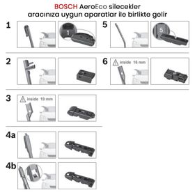 Bosch Aeroeco Seat Leon 2012 Silecek Takımı