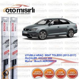 Bosch Aeroeco Seat Toledo 2013-2017 Silecek Takımı