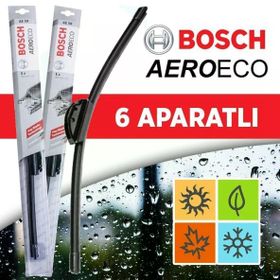 Bosch Aeroeco Serisi Seat Ibiza 2006-2009 Plus Muz Tip Silecek Takımı