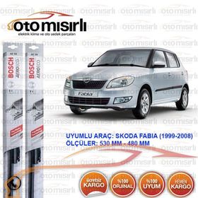 Bosch Aeroeco Skoda Fabıa 1999-2008 Silecek Takımı