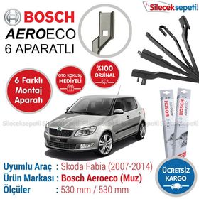 Bosch Aeroeco Skoda Fabia 2007-2014 Muz Silecek