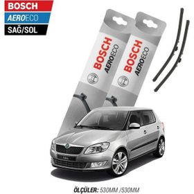 Bosch Aeroeco Skoda Fabia 2008 Silecek Takımı
