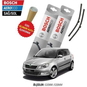 Bosch Aeroeco Skoda Fabia 2010 Silecek Takımı