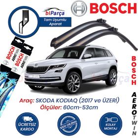 Bosch Aeroeco Skoda Kodiaq 2017 Silecek Takımı