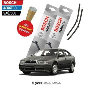 Bosch Aeroeco Skoda Octavia 2003 Silecek Takımı