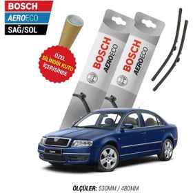 Bosch Aeroeco Skoda SuperB 2005 Silecek Takımı
