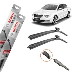 Bosch Aeroeco Skoda Superb 2009-2015 Silecek Takımı