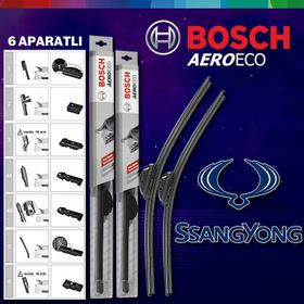 Bosch Aeroeco Ssangyong Actyon 2007-2012 Muz Silecek Takımı
