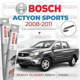 Bosch Aeroeco Ssangyong Actyon Sports 2008-2011 Muz Silecek