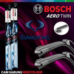 Bosch Aeroeco Ssangyong Actyon Sports 2008-2011 Silecek Takımı
