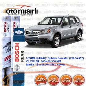 Bosch Aeroeco Subaru Forester 2007-2012 Silecek Takımı