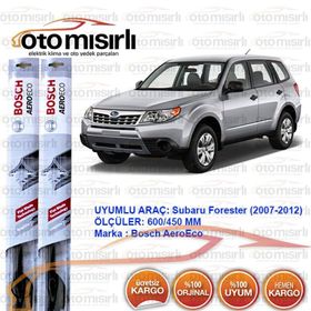 Bosch Aeroeco Subaru Forester 2008-2012 Muz Silecek Takımı
