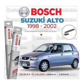 Bosch Aeroeco Suzuki Alto 1994-2002 Silecek Takımı