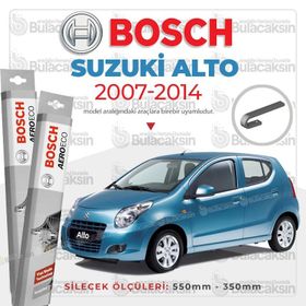 Bosch Aeroeco Suzuki Alto 2007-2014 Ön Muz Silecek Takımı