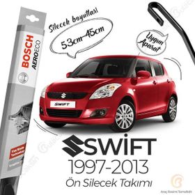 Bosch Aeroeco Suzuki Swift 1997-2013 Siyah Muz Silecek Takımı
