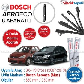 Bosch Aeroeco Suzuki Sx4 S-cross 2007-2013 Muz Silecek Takımı