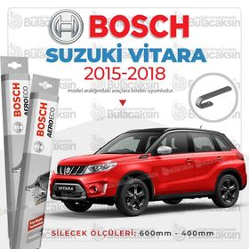 Bosch Aeroeco Suzuki Vitara 2015-2018 Ön Muz Silecek Takımı