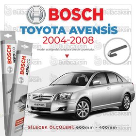 Bosch Aeroeco Toyota Avensis 2004-2008 Ön Muz Silecek Takımı
