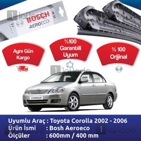 Bosch Aeroeco Toyota Corolla 2002-2006 Silecek