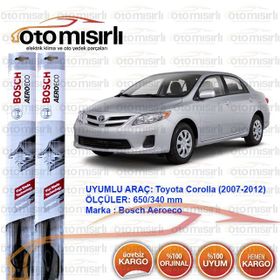 Bosch Aeroeco Toyota Corolla 2007-2012 Silecek Takımı