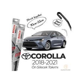 Bosch Aeroeco Toyota Corolla 2018-2021 Uyumlu Muz Silecek Takımı