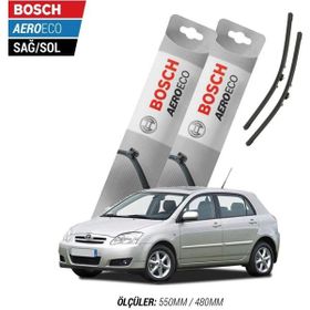 Bosch Aeroeco Toyota Corolla HB 2005 Muz Silecek Takımı
