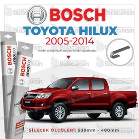 Bosch Aeroeco Toyota Hilux 2005-2012 Ön Muz Silecek Takımı