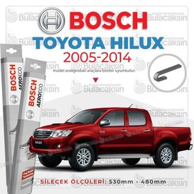 Bosch Aeroeco Toyota Hilux 2005-2012 Silecek Takımı