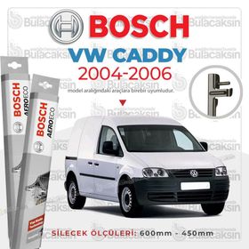 Bosch Aeroeco Volkswagen Caddy 2004 2006 Muz Silecek Takımı