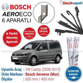 Bosch Aeroeco Volkswagen Caddy 2008-2013 Muz Silecek