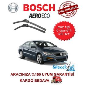 Bosch Aeroeco Volkswagen CC 2008-2011 Muz Silecek Takımı