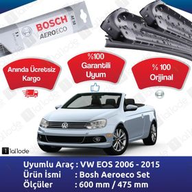 Bosch Aeroeco Volkswagen Eos 2006-2015 Muz Silecek Takımı