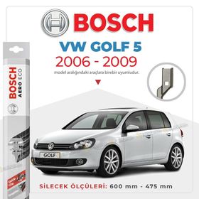 Bosch Aeroeco Volkswagen Golf 5 2006-2009 Ön Muz Silecek Takımı