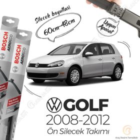 Bosch Aeroeco Volkswagen Golf 6 2008-2012 Muz Silecek Takımı