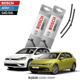 Bosch Aeroeco Volkswagen Golf 7 / 7.5 / 8 2014 Muz Silecek Takımı