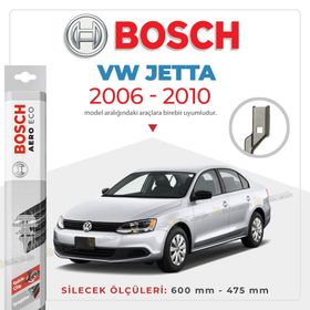 Bosch Aeroeco Volkswagen Jetta 2006-2010 Muz Silecek Takımı