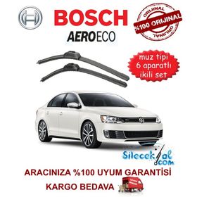 Bosch Aeroeco Volkswagen Jetta 2011-2016 Muz Silecek Takımı