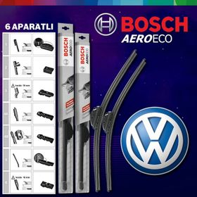 Bosch Aeroeco Volkswagen Jetta 3 2006-2010 Muz Silecek Takımı