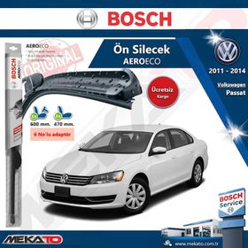 Bosch Aeroeco Volkswagen Passat B7 2011-2014 Ön Silecek Takımı