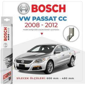 Bosch Aeroeco Volkswagen Passat CC 2008-2012 Siyah Muz Silecek Takımı
